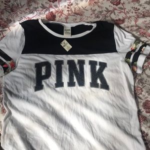 Victoria’s Secret pink shirt